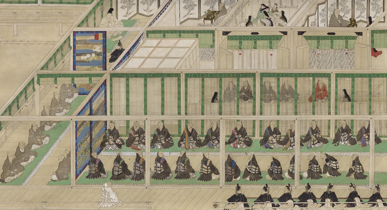 インペリアルライイン、1804年（紙にインクとカラー） 作： 日本語学校