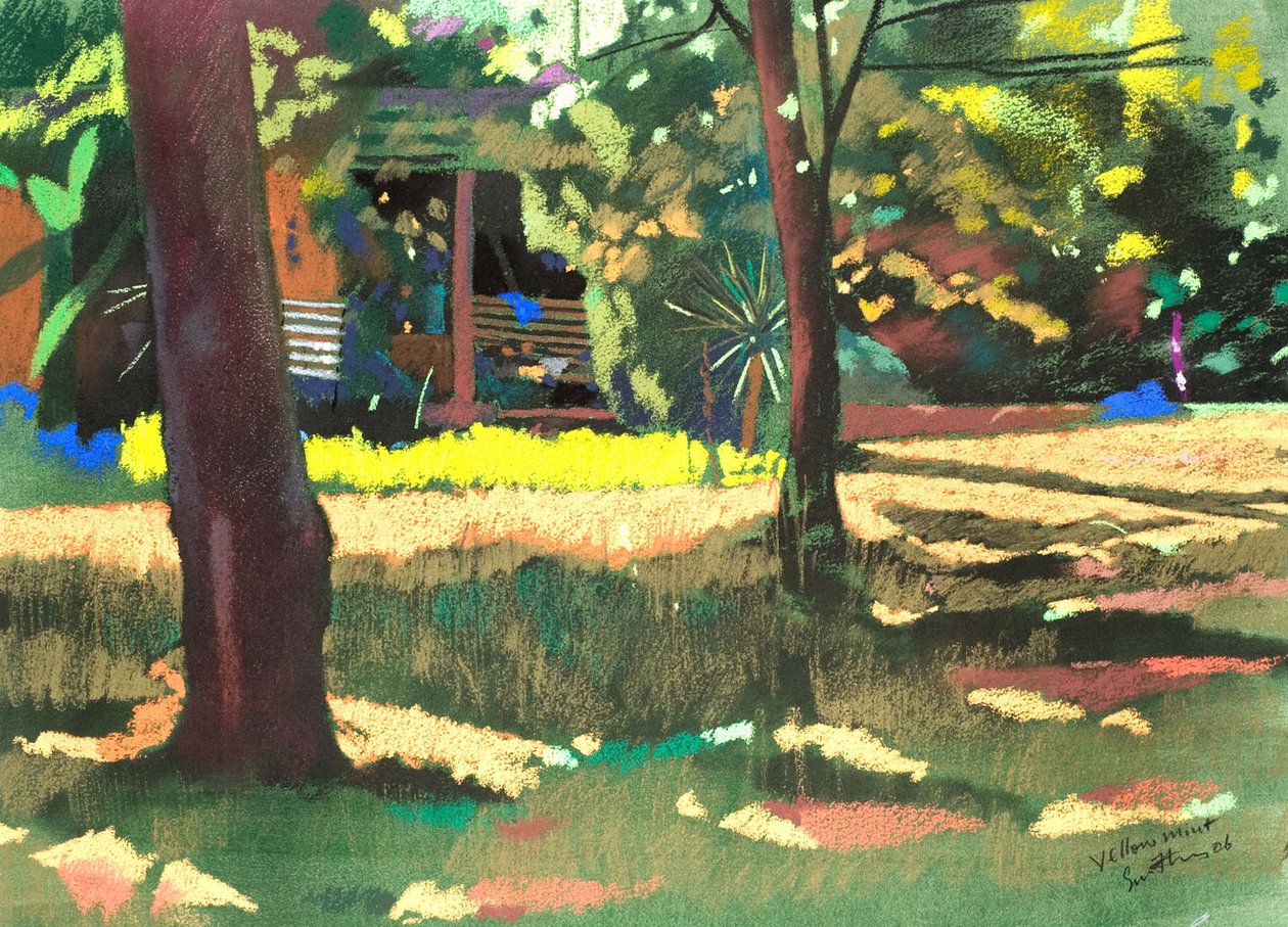 イエローミント 54x74 作： サイモン・フレッチャー