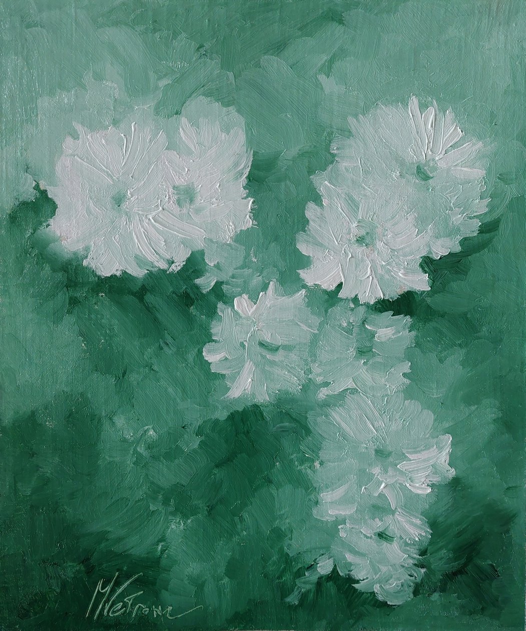 白い花 作： 