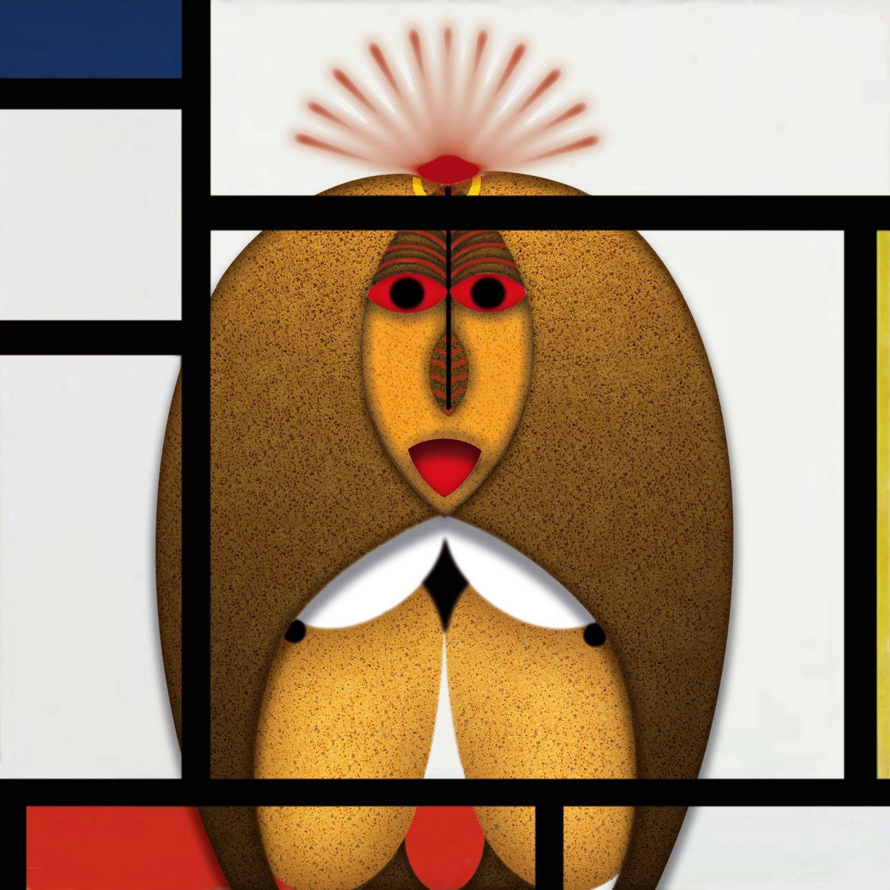 Lockdown (XI) - (aus der Serie Animal Rationale) 作： 
