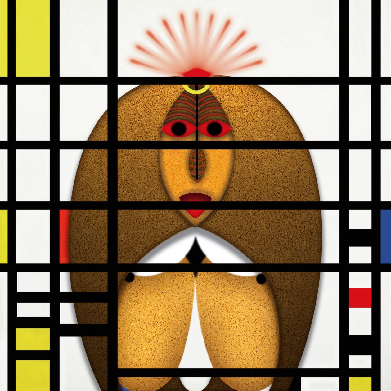 Lockdown (XVII) - (aus der Serie Animal Rationale) 作： 