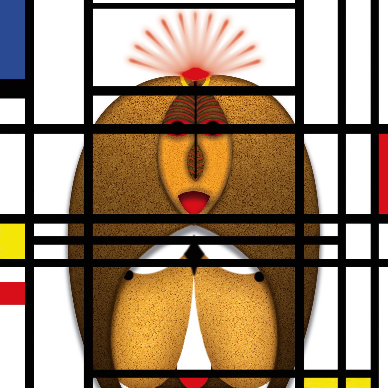 Lockdown (XVIII) - (aus der Serie Animal Rationale) 作： 