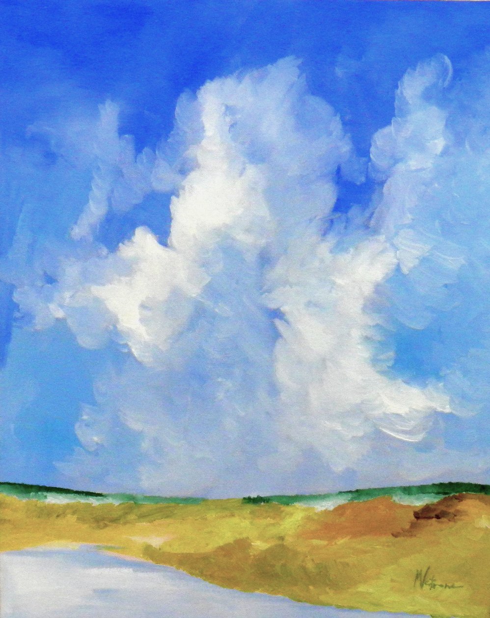 湖上の雲 作： 