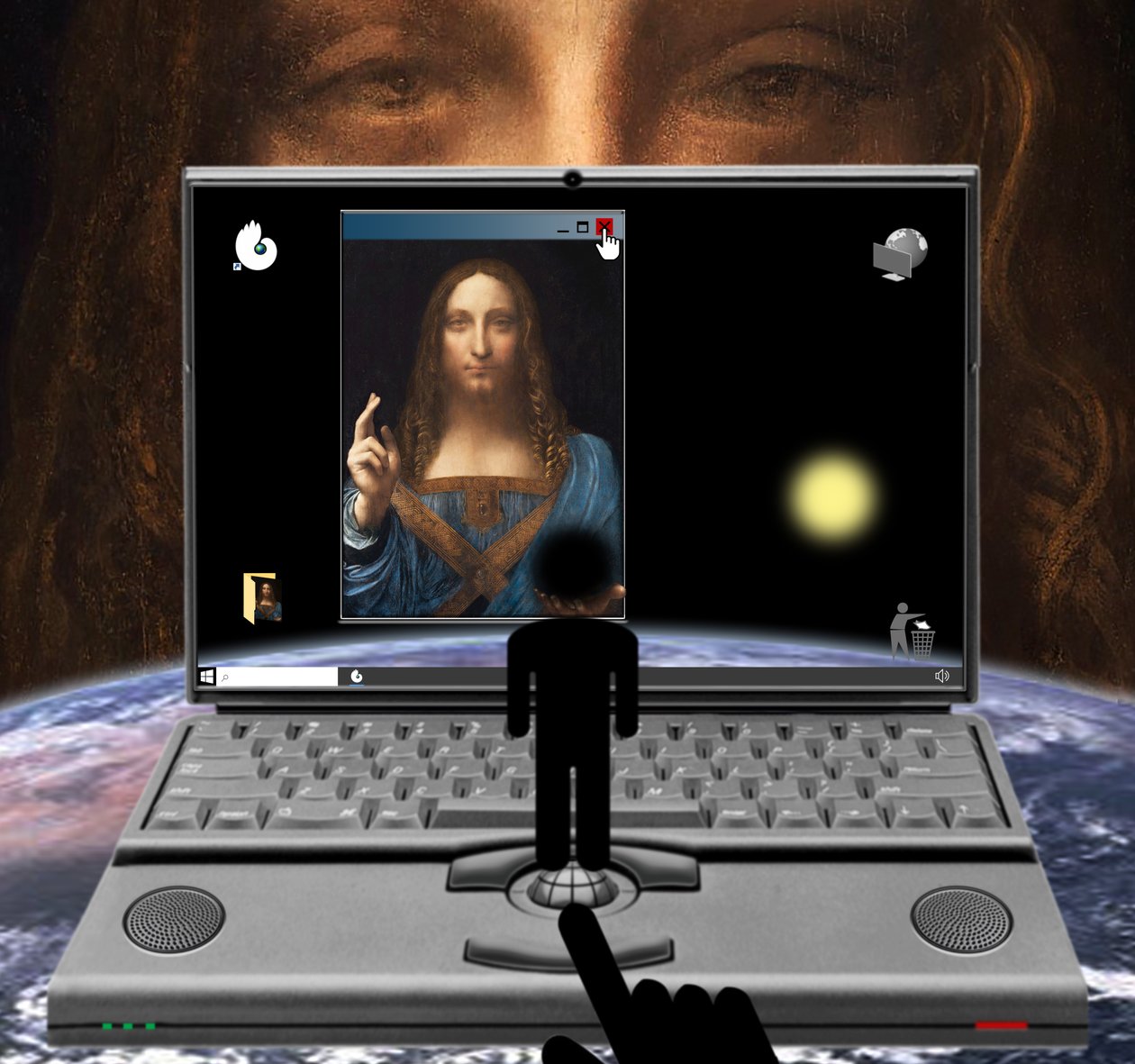 Der Atheist oder der Glaube an das Nichts 作： 