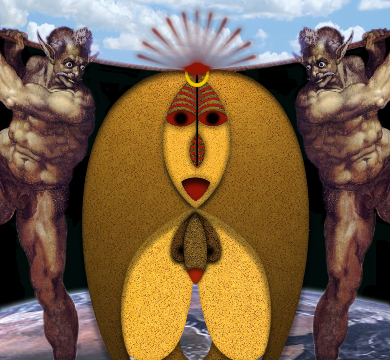 Schwierige Überfahrt (II) (aus der Serie Anima Dannata) 作： 