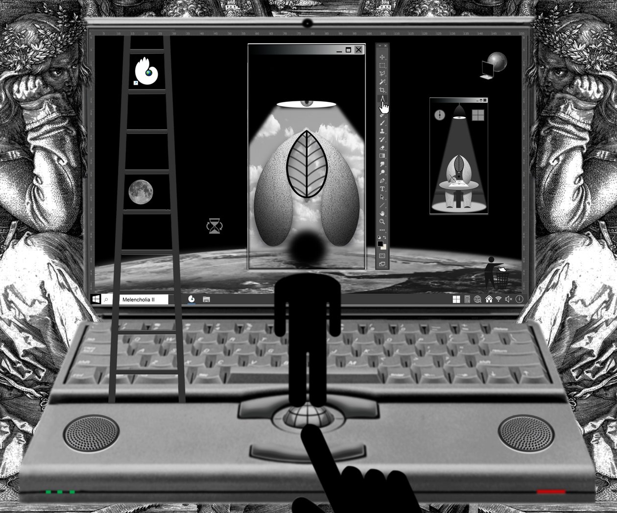 Melancholia II (aus der Serie Windows) 作： 