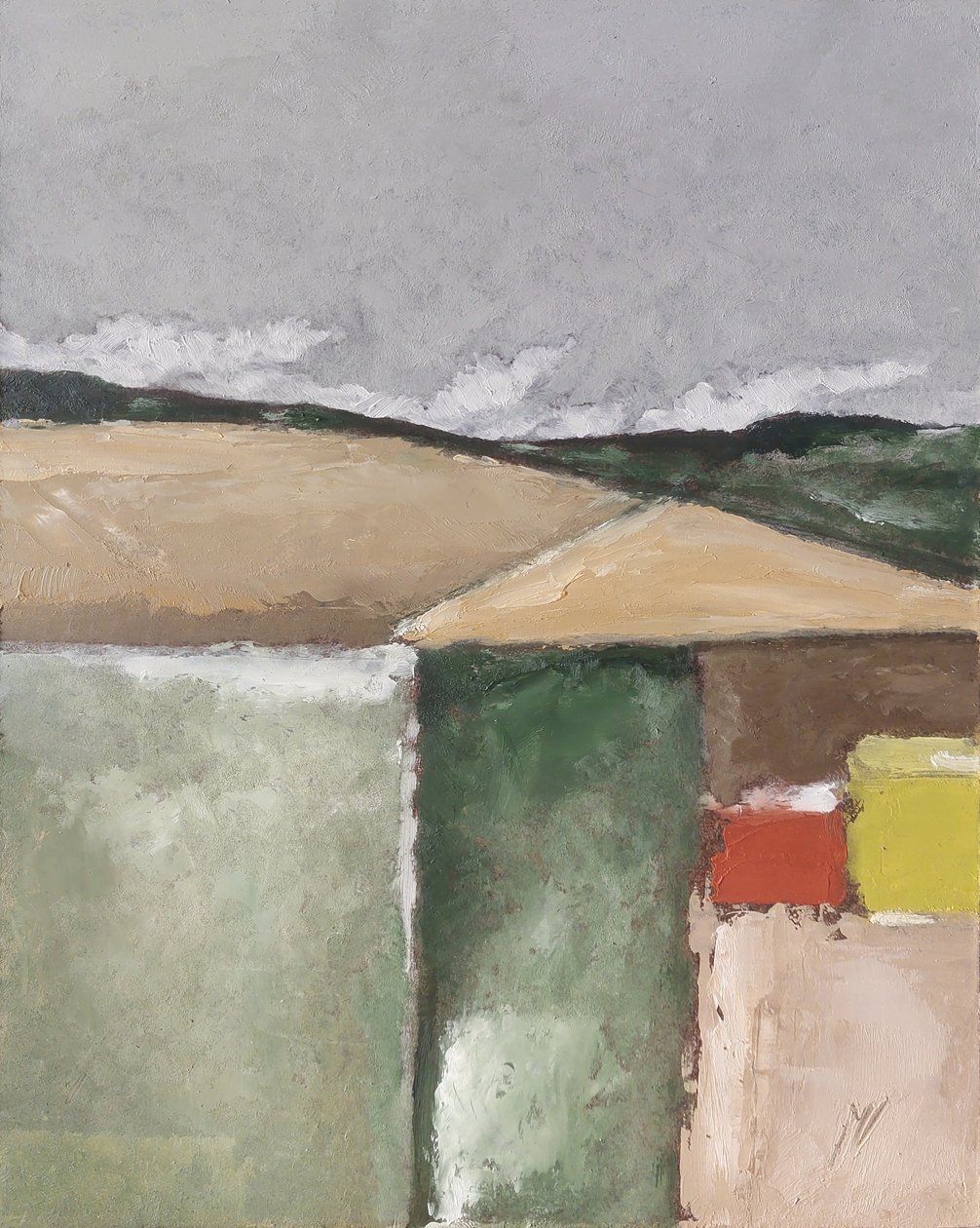 丘のふもとで 作： 