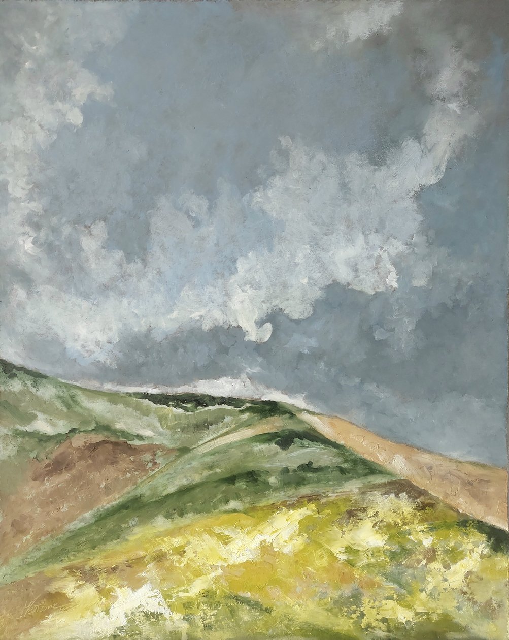 Auf dem Gipfel von M. Vet