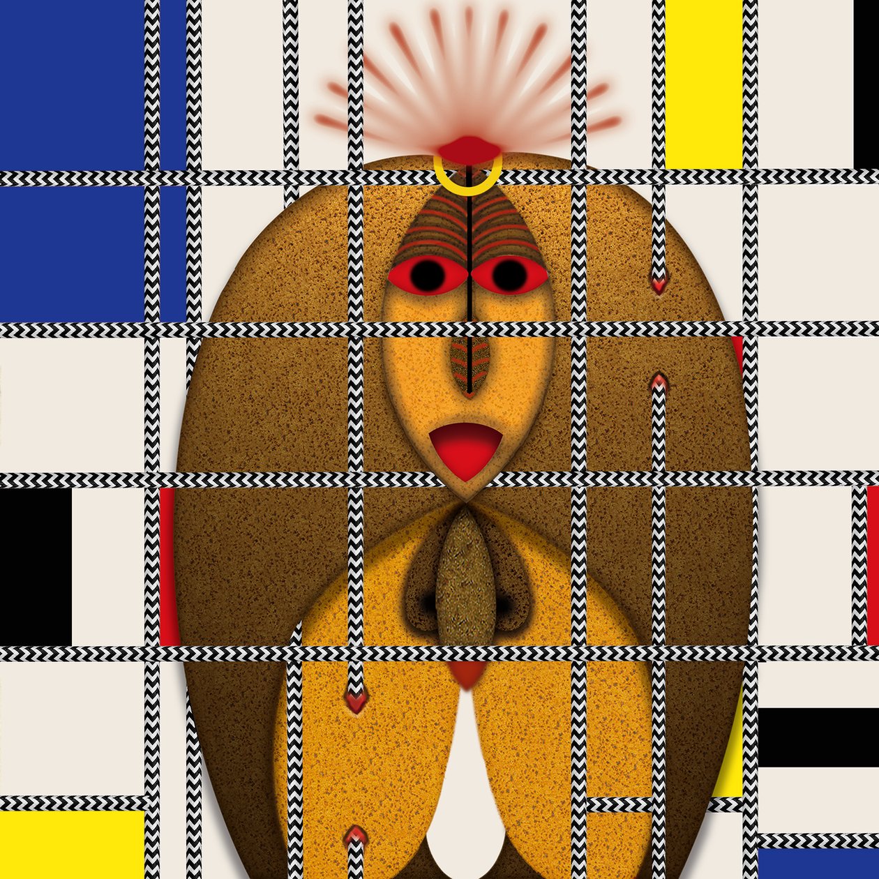 Lockdown (Ib) - (aus der Serie Animal Rationale) 作： 