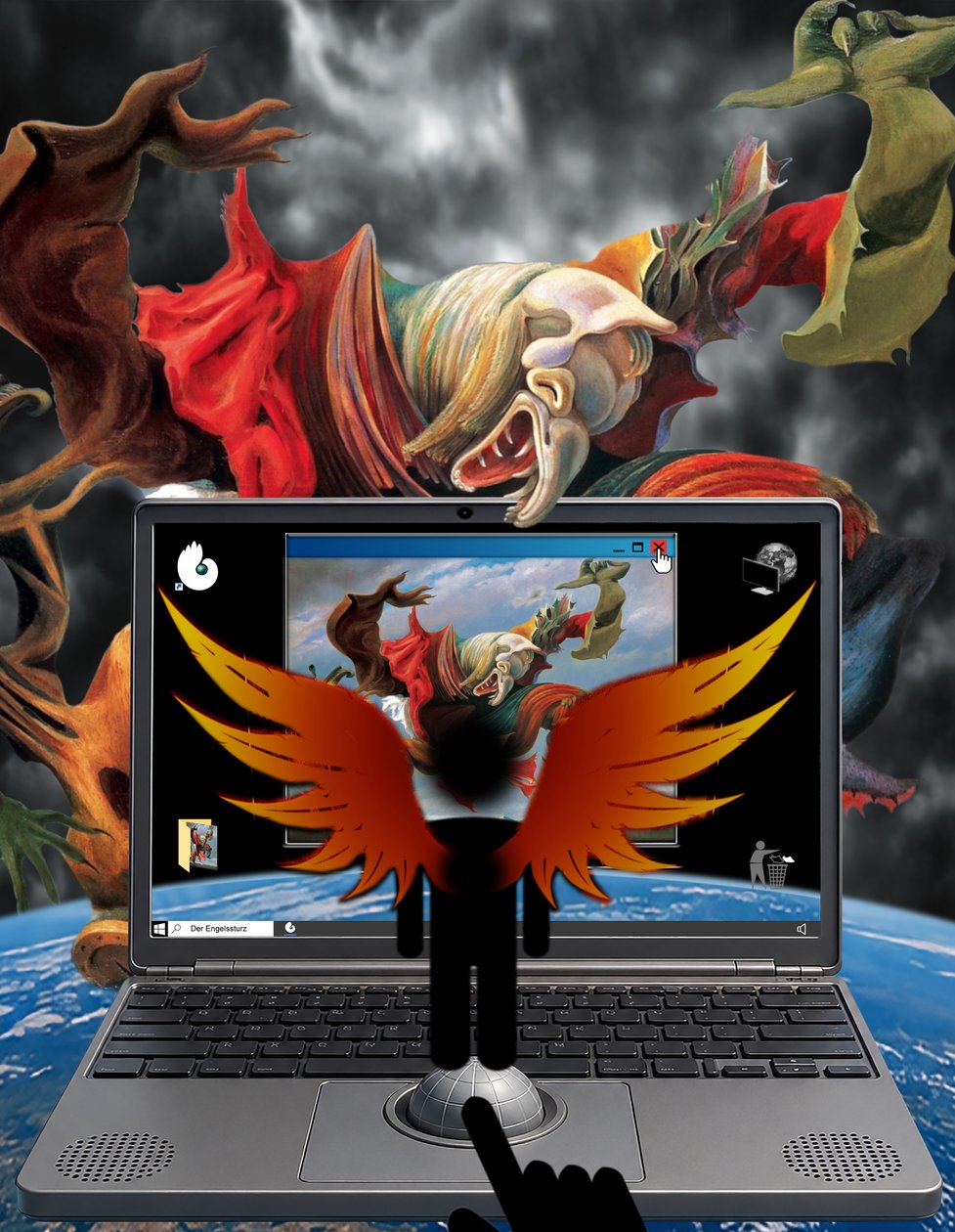 『天使の墜落』（『WINDOWS』シリーズより） 作： 