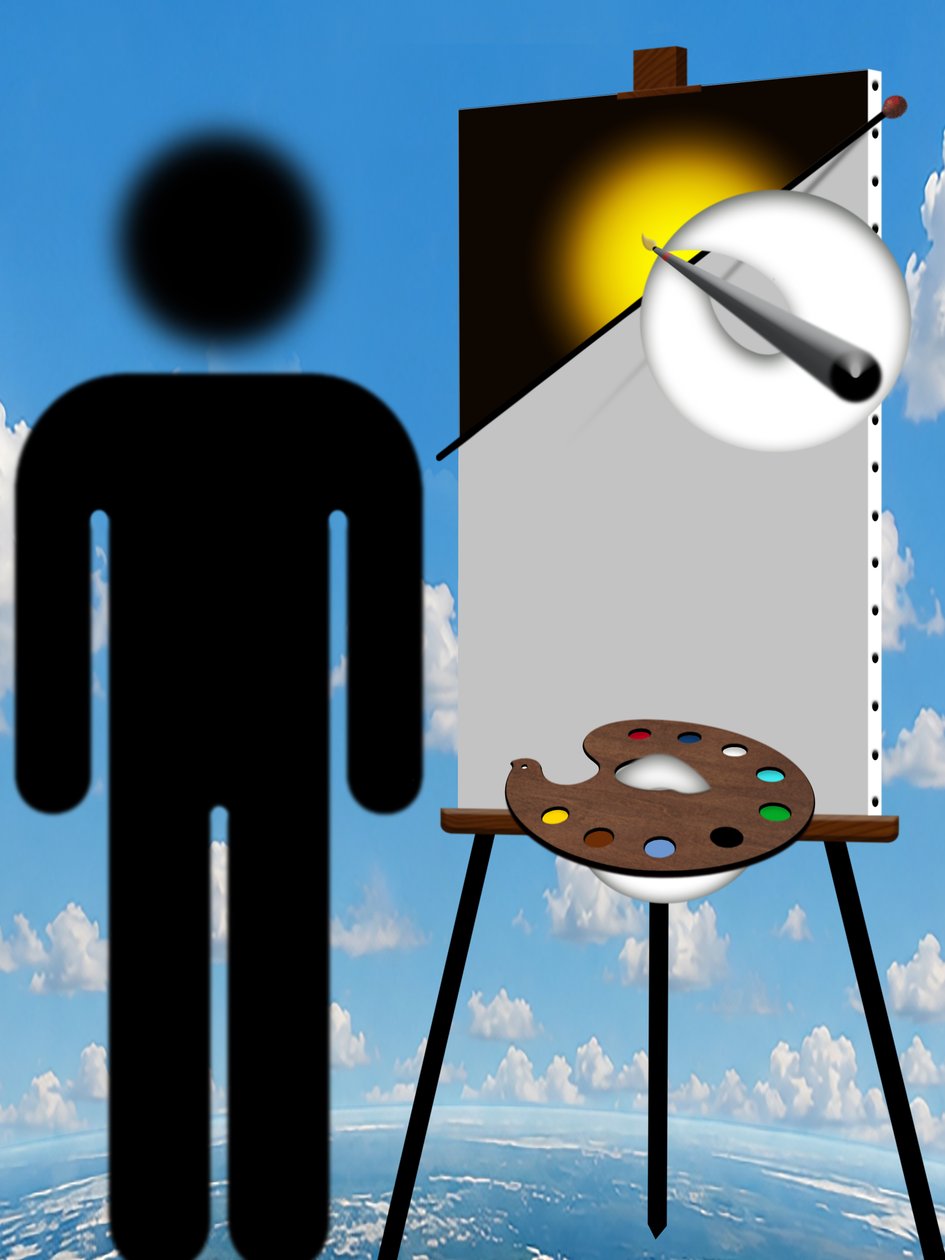 画家とモデル（I） 作： 