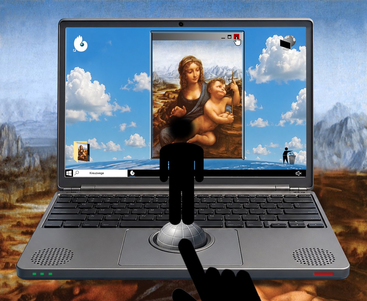 Kreuzwege (I) (aus der Serie WINDOWS) 作： 
