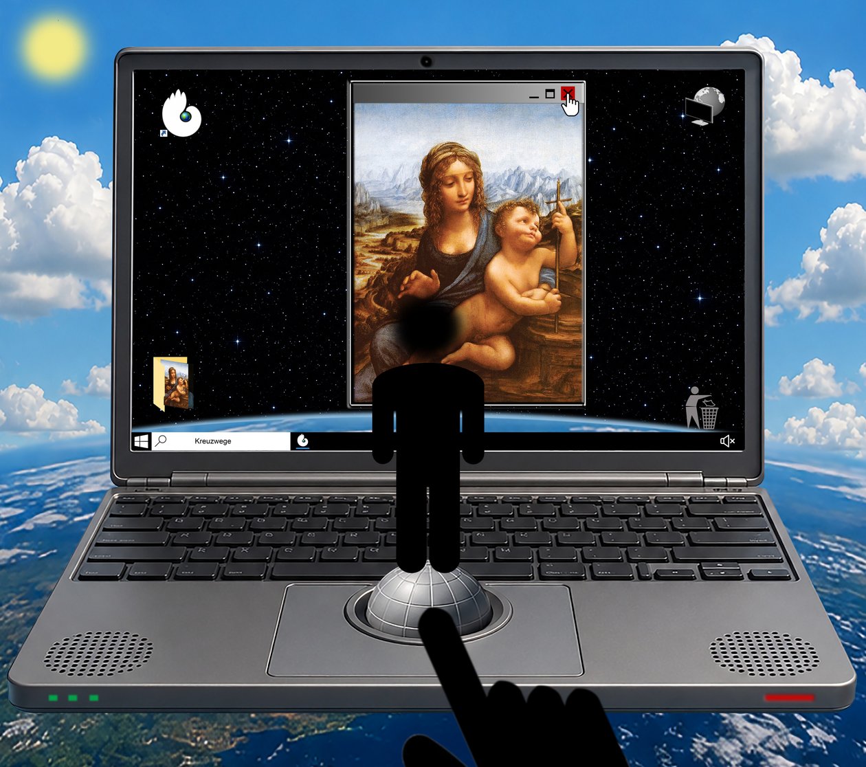 Kreuzwege (II) (aus der Serie WINDOWS) 作： 