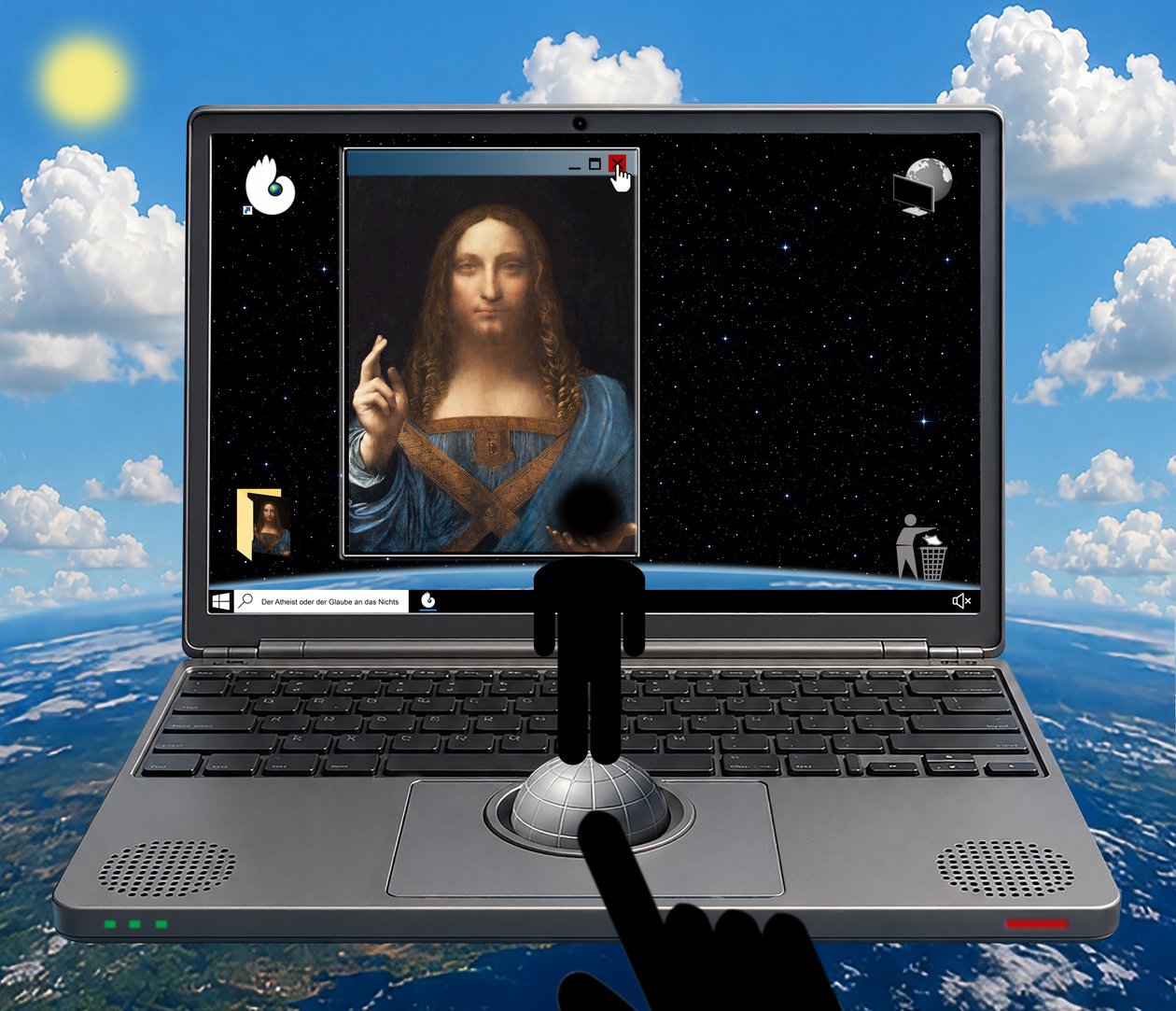 Der Atheist oder der Glaube an das Nichts (II) 作： 