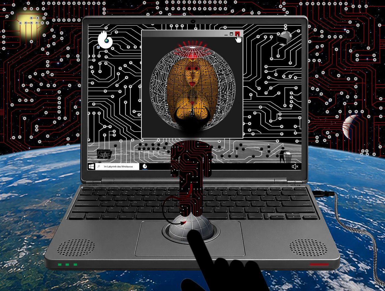 Im Labyrinth des Minotaurus (II) 作： 