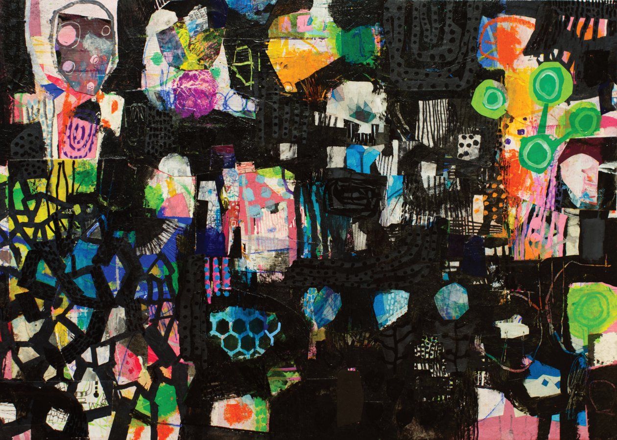 Black Abstraction 8 作： 