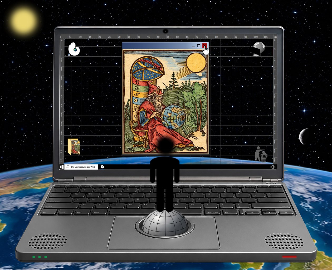 Die Vermessung der Welt (II) oder Die Vermessenheit 作： 