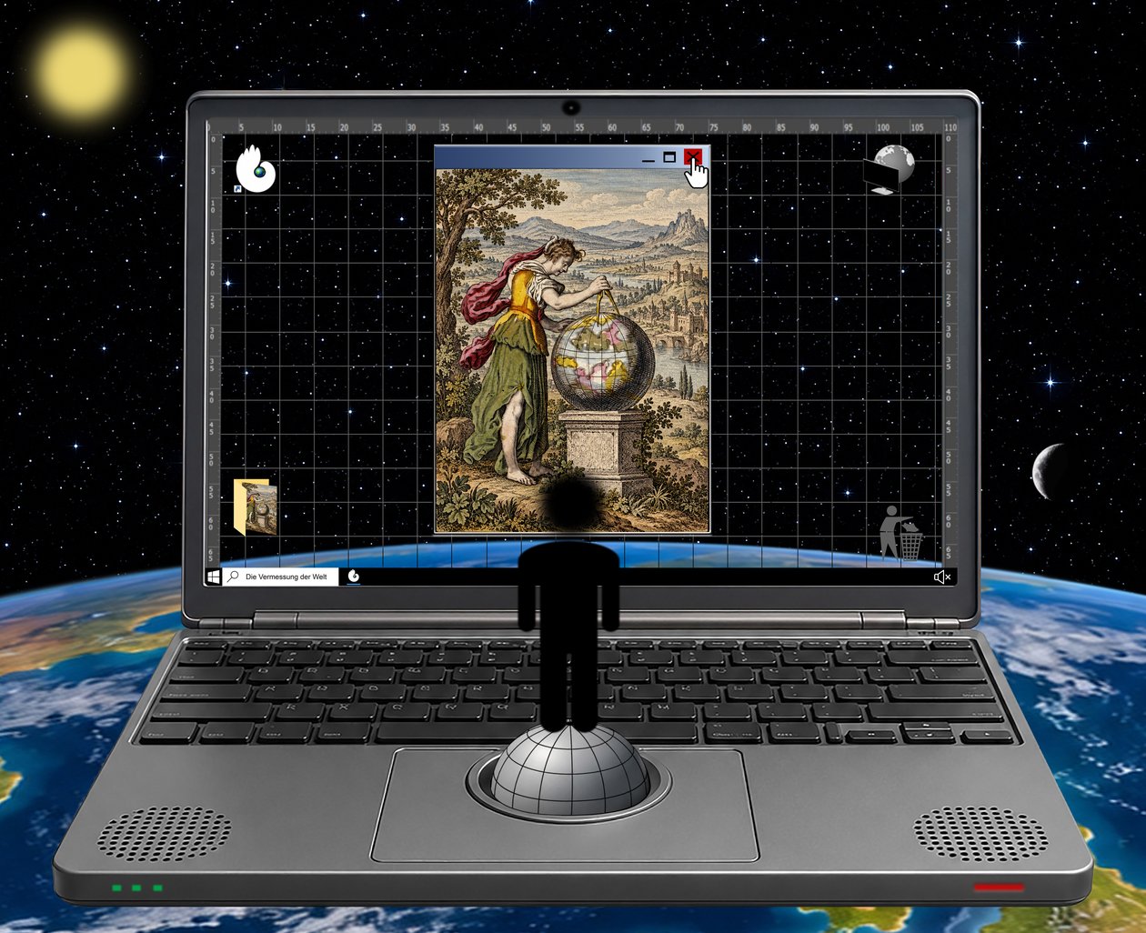 Die Vermessung der Welt (VI) oder Die Vermessenheit 作： 