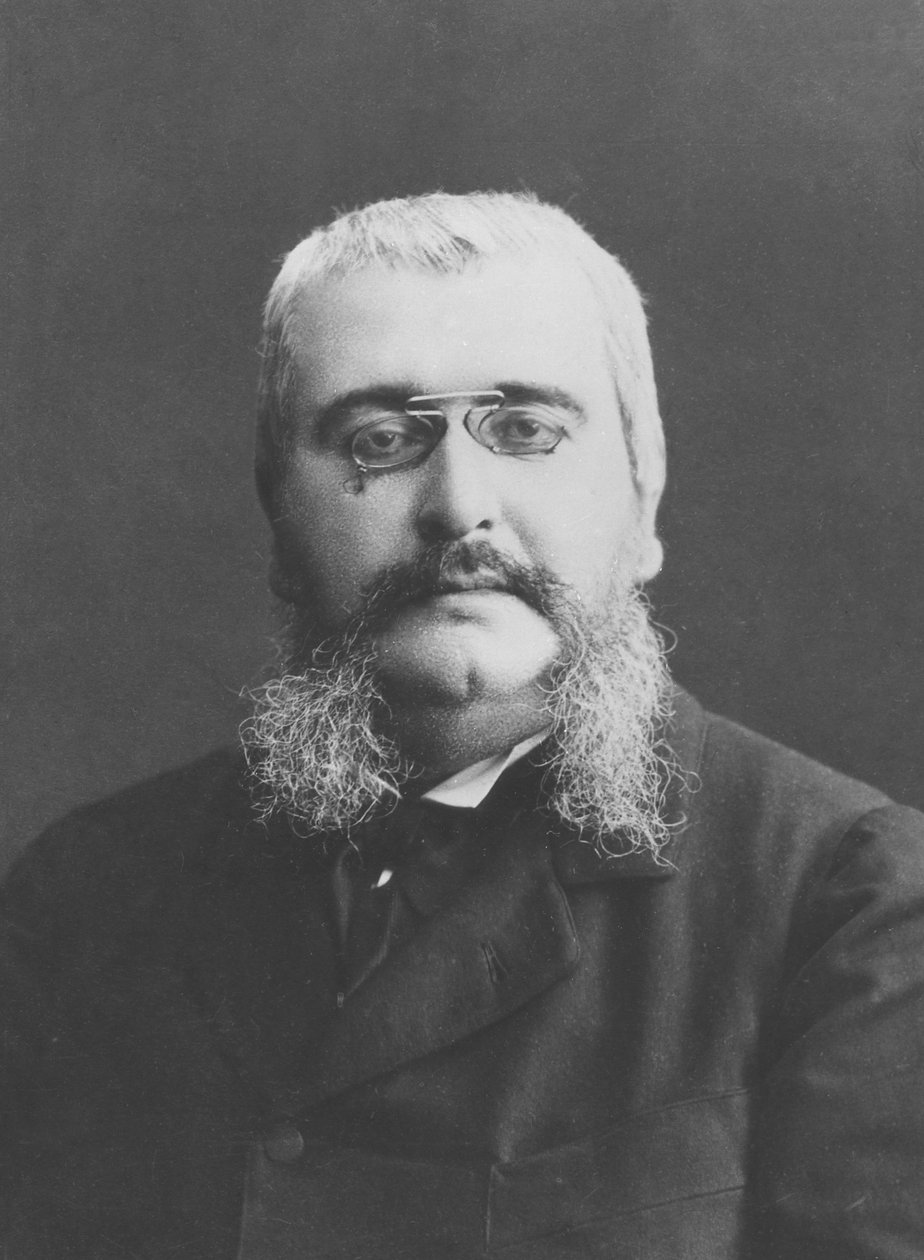 Francis Dehault dePressenséの肖像 作： A.ゲルシェル