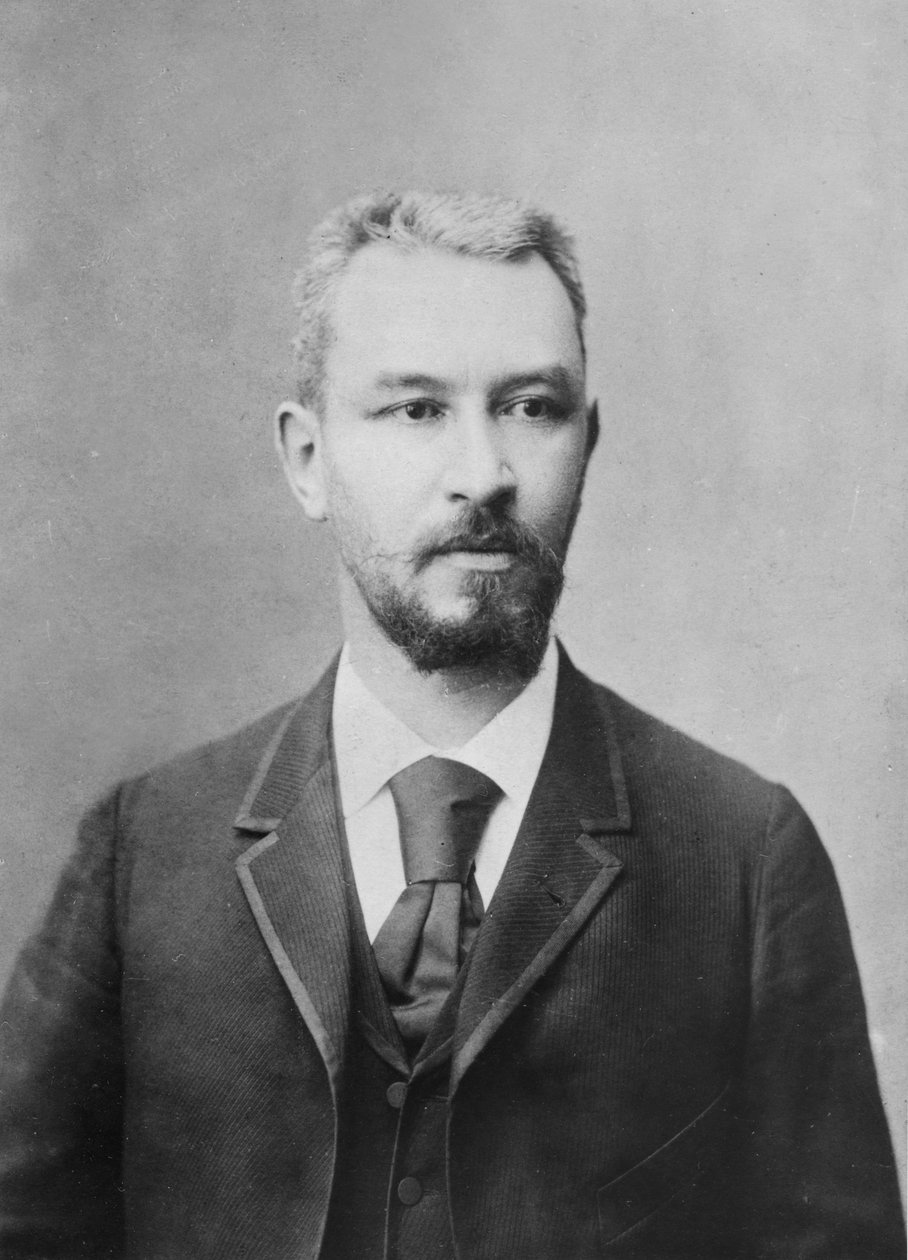 ポール・ジラードの肖像、1880年頃 作： A.ゲルシェル