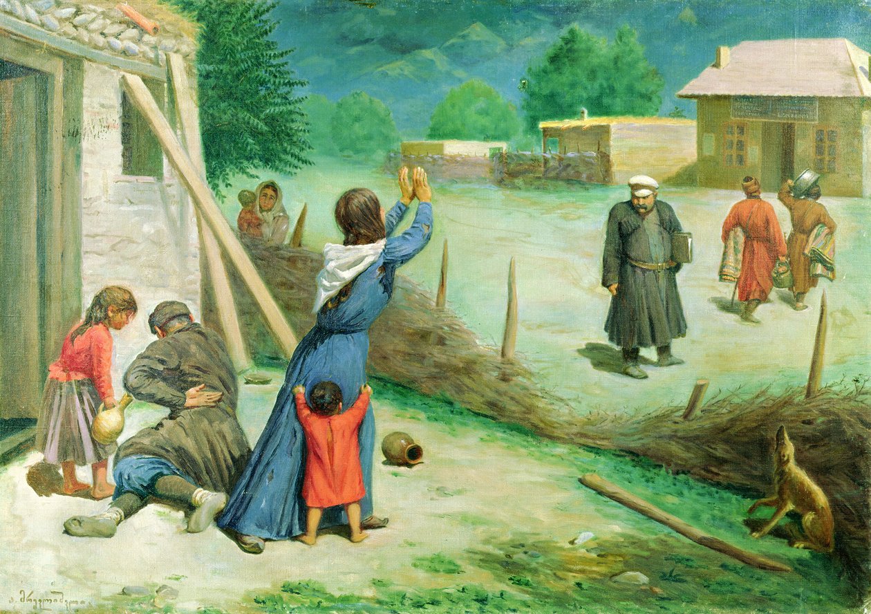 平均コレクション、1891 作： A. Mrevlishvili