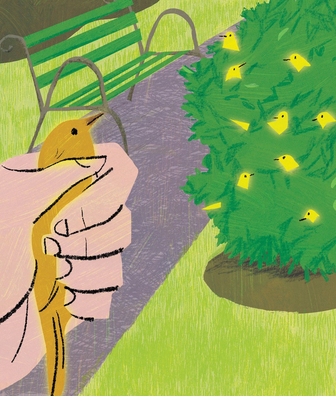 A Bird in the Hand..., 2016年 作： A.リチャードアレン