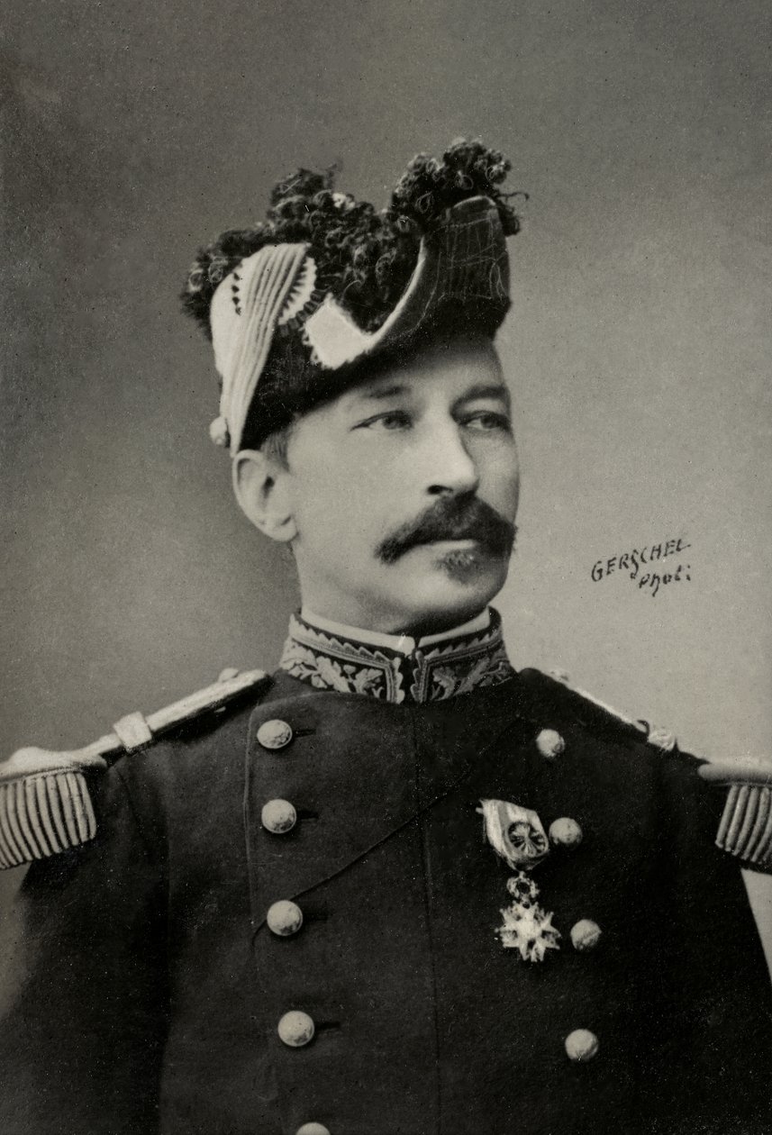 アンドレ・ルイ将軍の肖像（写真） 作： アーロン・ゲルシェル