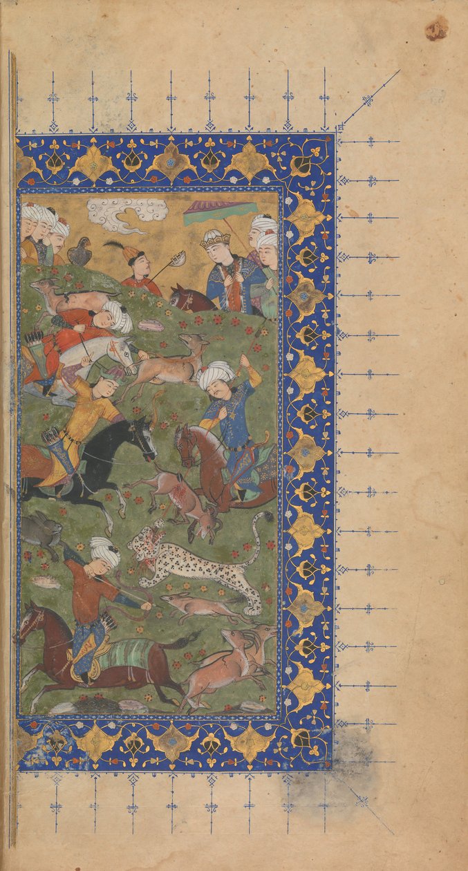 Divan Collected Works of Jami、カリフォルニア州。 1480年。 作： 'アブドルカリームアルクワラズミ