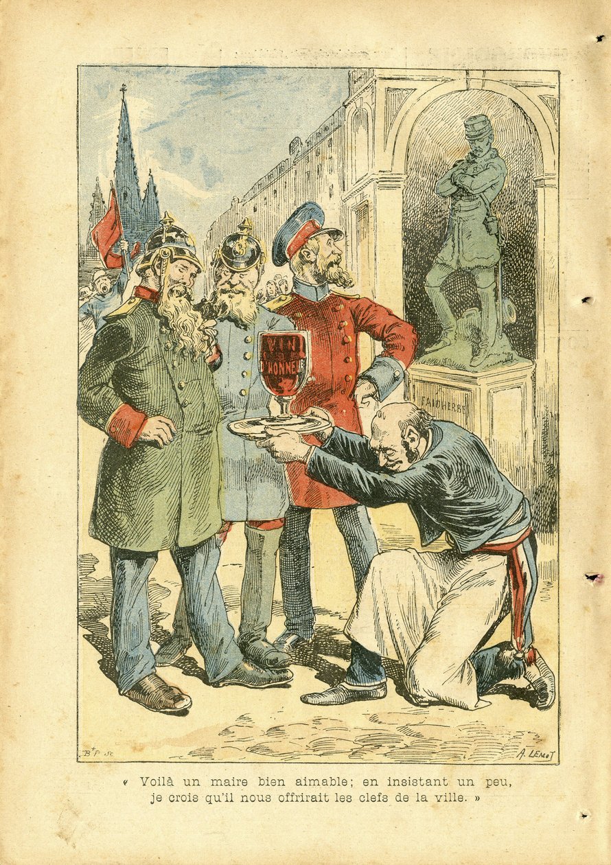 Le Pelerin』に掲載されたAchille Lemot（1846-1909）のイラスト 作： アキレ・レモット