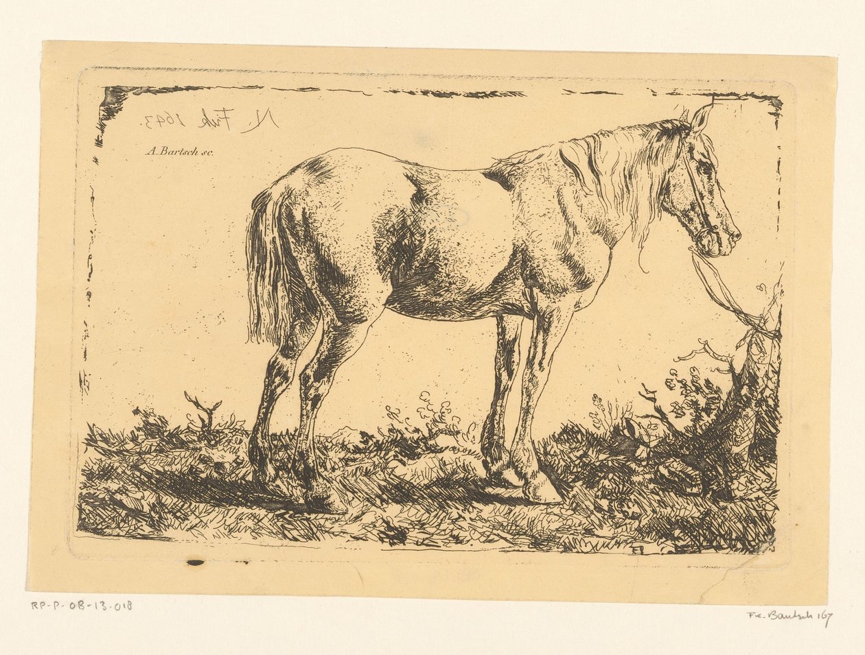 木の上の馬 | アートプリント