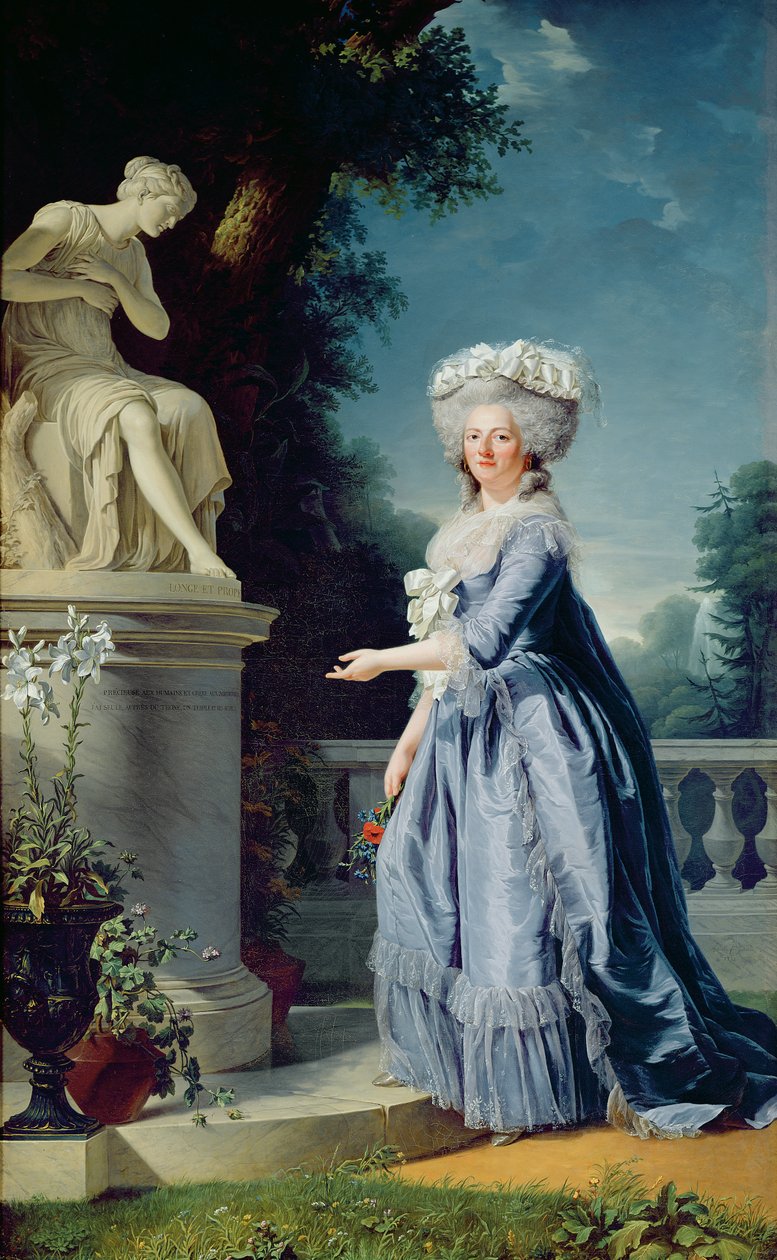 マリー・ルイーズ（1733-99）ヴィクトワールドフランスの肖像 作： アデレードラビレギヤード