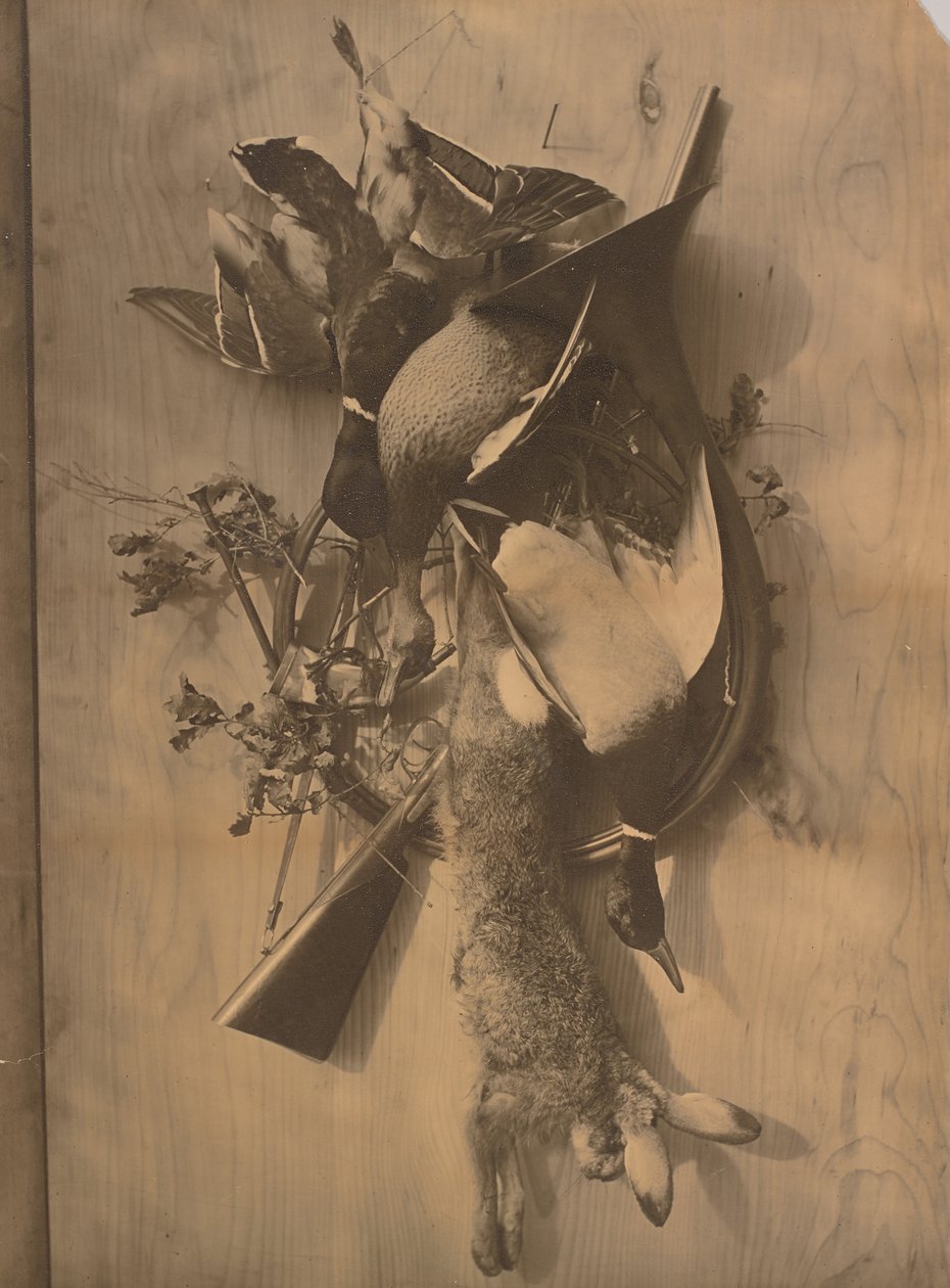 [静物画：死んだゲーム] 作： アドルフ・ブラウン