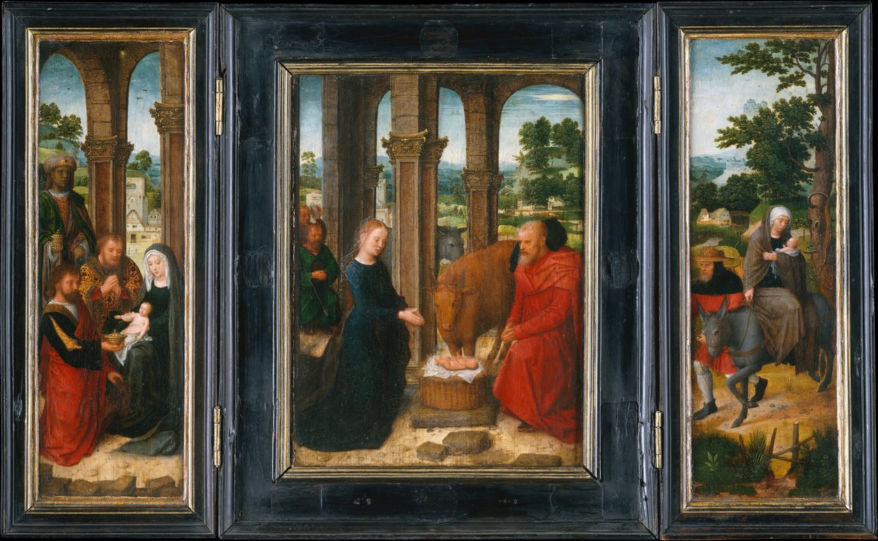 1521年以降の聖母の生涯. 作： Adriaen Isenbrandt