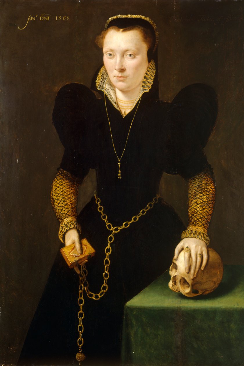 「ベレインのキャサリン、ウェールズの母」、1534-1591、1568 作： Adriaen van Cronenburgh