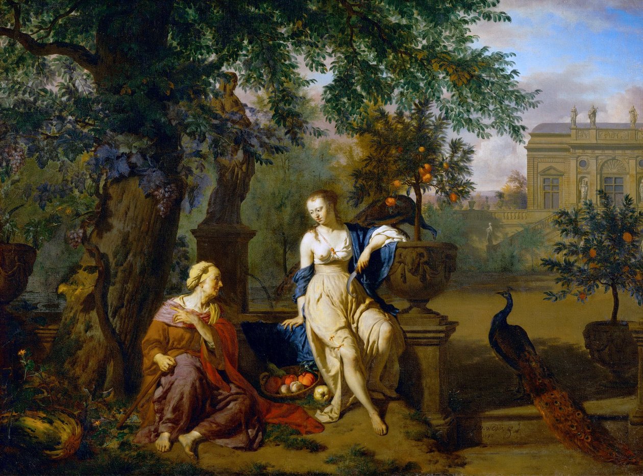 ドイツ語：VertumnusとPomona VertumnusとPomona 作： Adriaen van de Velde
