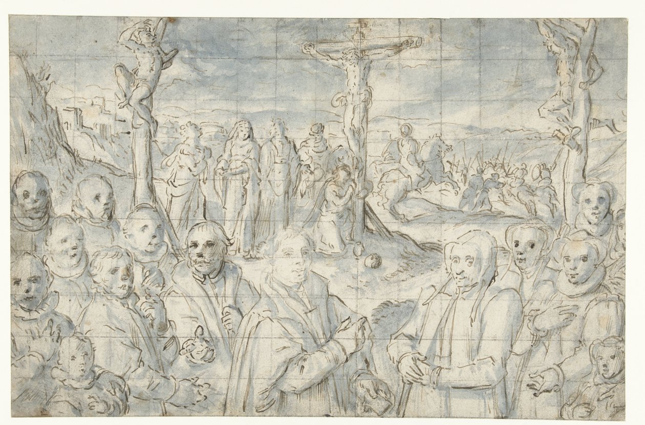 創設者とその家族との磔刑 作： エルト・ピーテルス。