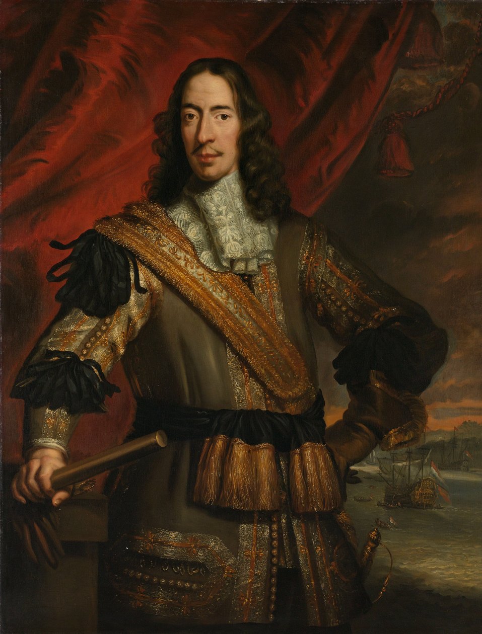 Cornelis de Wittの肖像 作： ヤン・デ・バーン