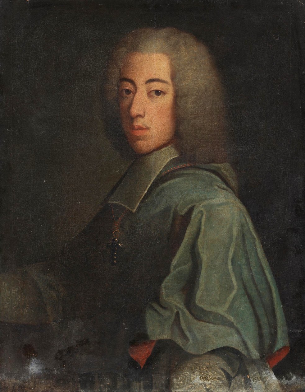ドイツ語：バイエルン選帝侯マックス・エマニュエルの息子ヨハン・テオドール（1703-1763）の肖像 バイエルン選帝侯マクシミリアン2世エマニュエルの息子ヨハン・テオドール 作： ジョセフ・ヴィヴィアンの後