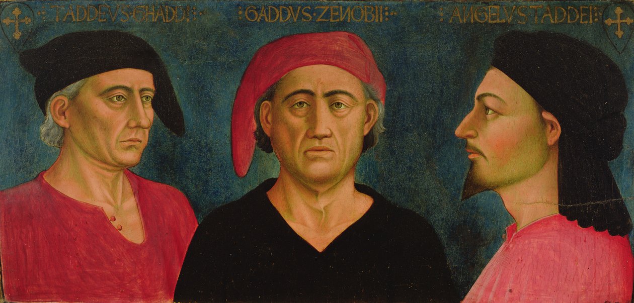3つのGaddi、Taddeo、Zenobi、AgnoloまたはAngelo 作： アニョロ・ガディ