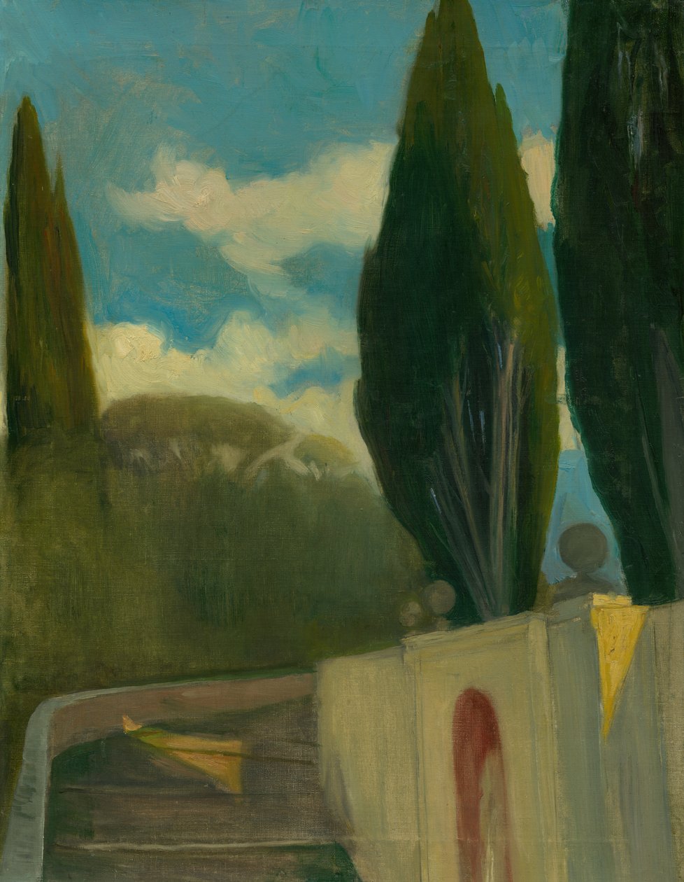 田舎、1890〜98年頃（キャンバスに油彩） 作： Akos Aranyossy