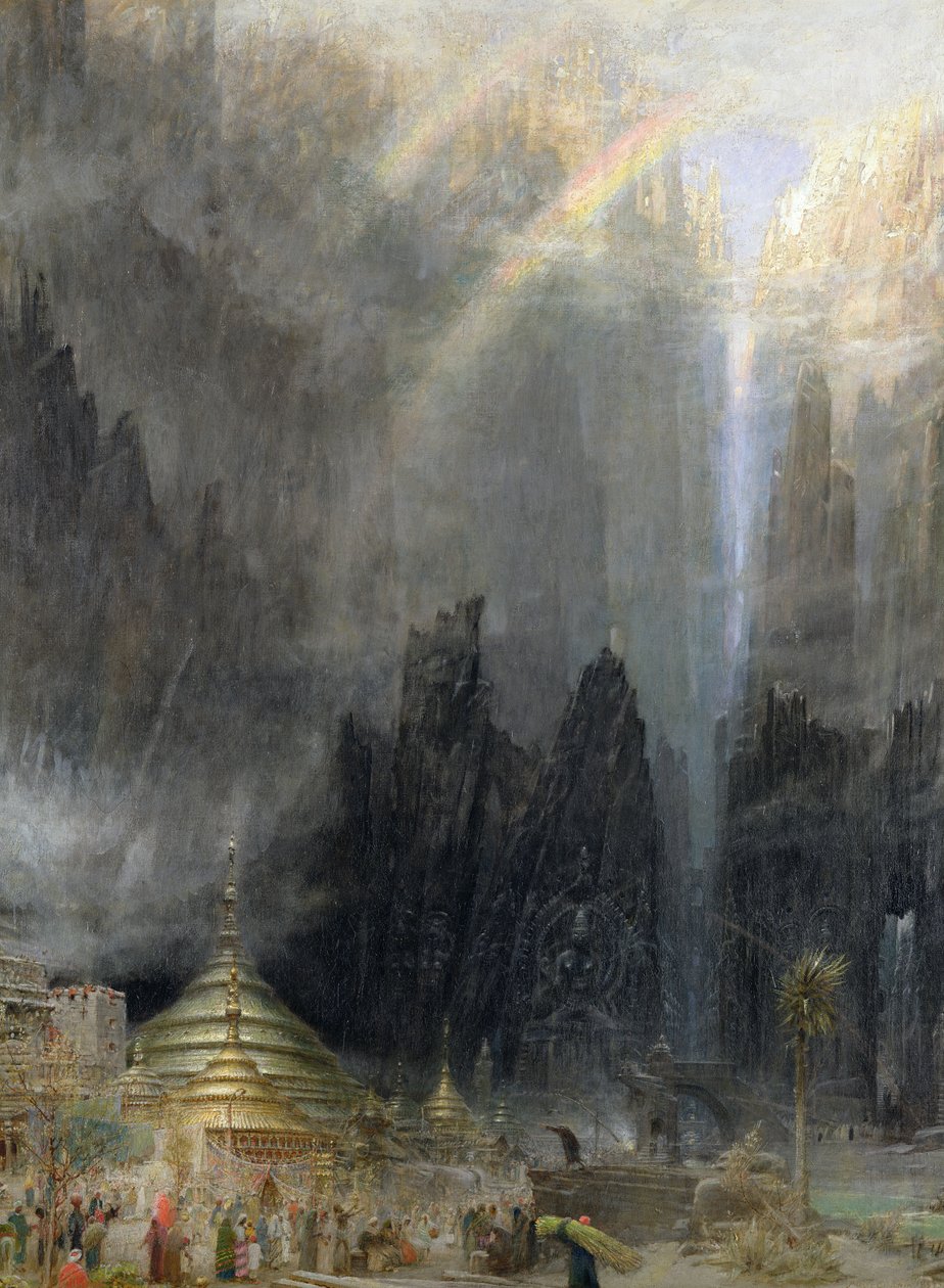 世界の屋根の下、1897 作： アルバート・グッドウィン