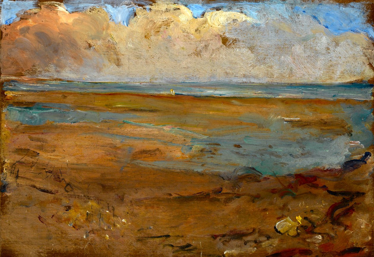 海景、1890年頃 作： アルベール・ド・ベルエロッシュ
