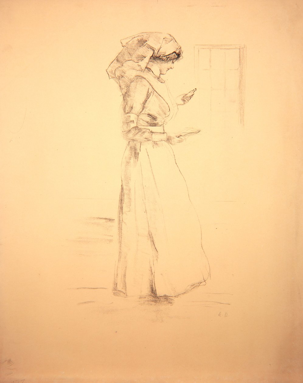 ナース、1916 作： アルベール・ド・ベルエロッシュ