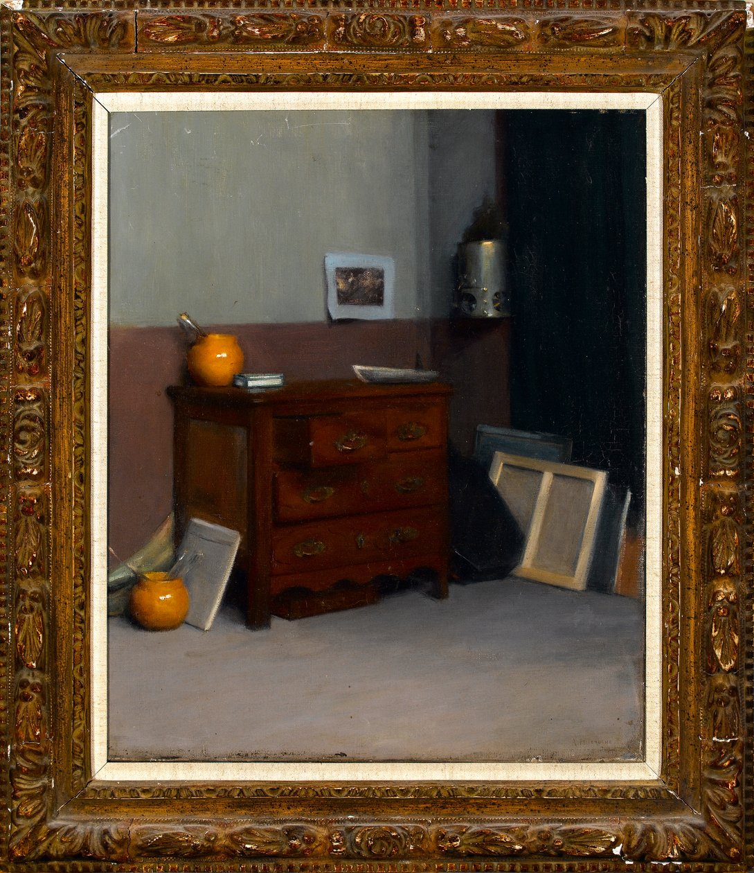 2つの小さな鍋（黄色の鍋）c.1889 作： アルベール・ド・ベルエロッシュ