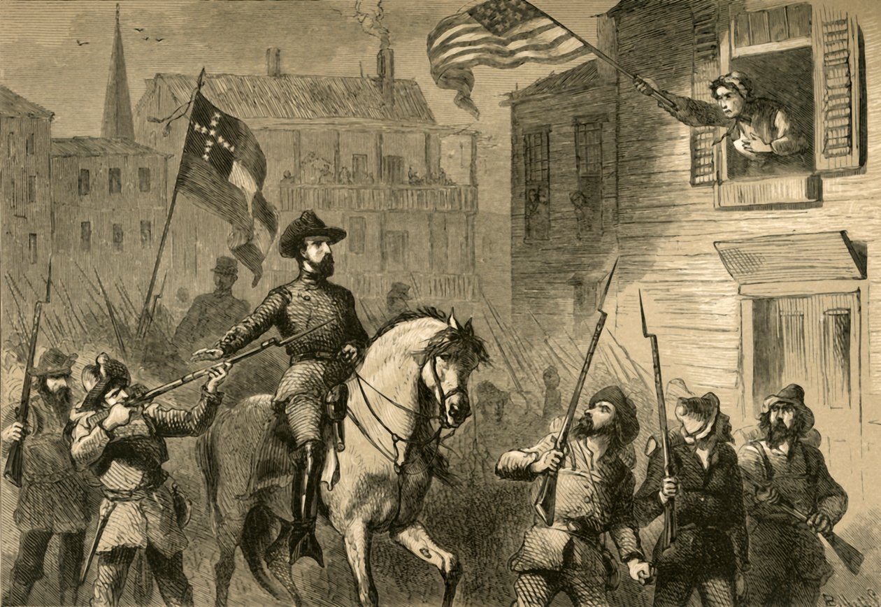 1878年、バーバラフレンチチェスの反抗。 作： アルバート・ボベット