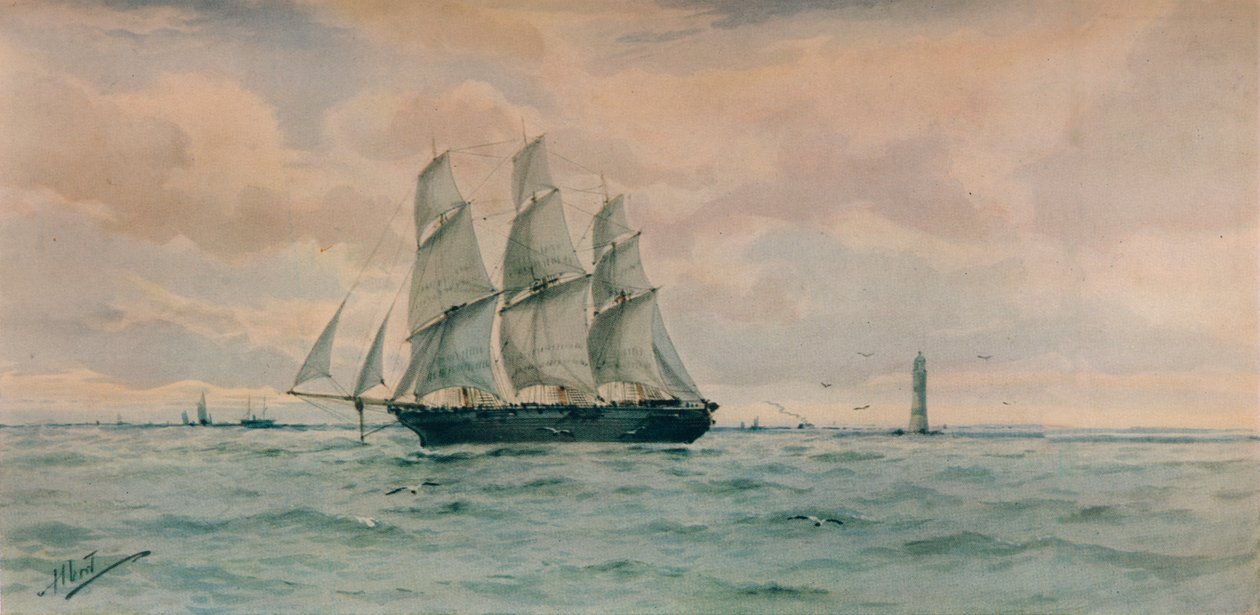 海景、c1895 作： アルバートアーネストマルケス