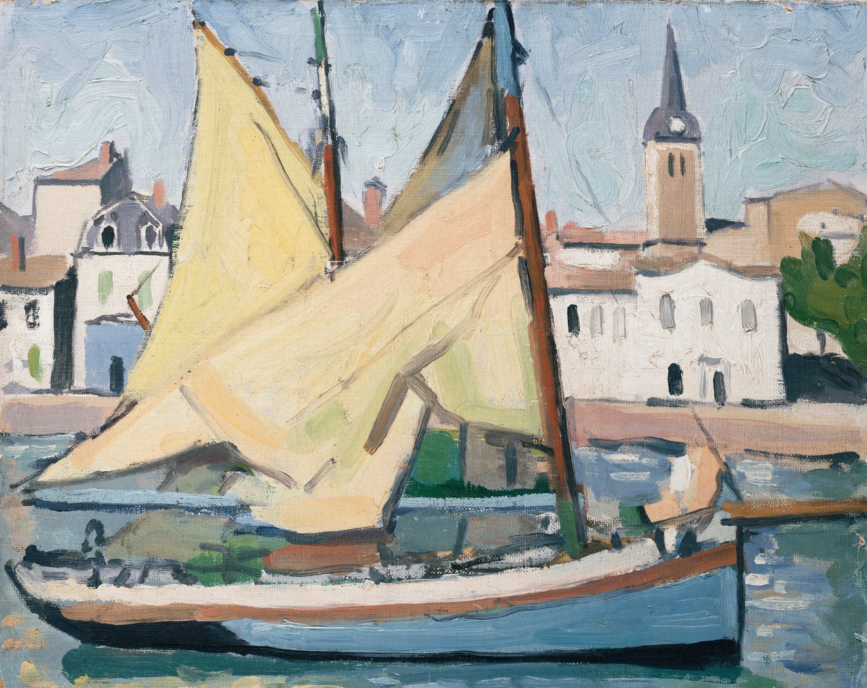 Yacht ja kirkko, La Chaume 作： アルバート・マルケ