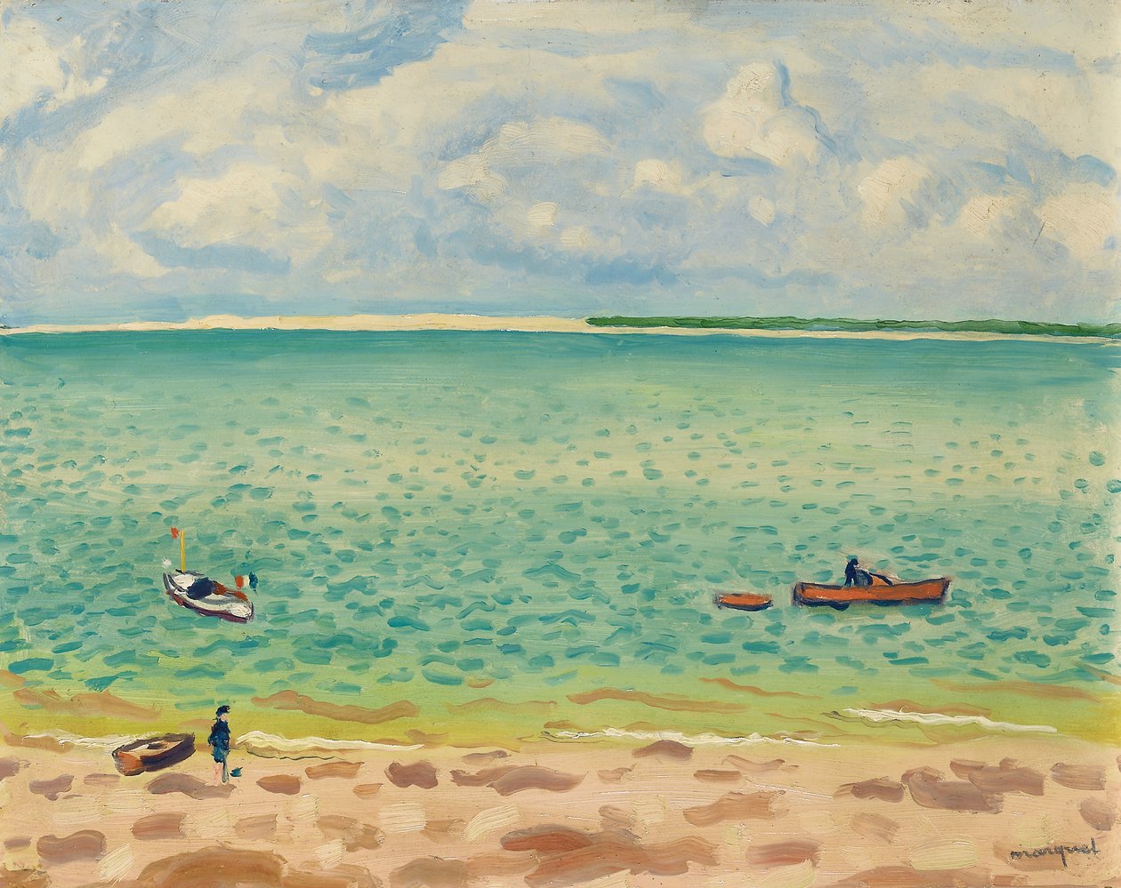 A praia, Le Pyla 作： アルバート・マルケ