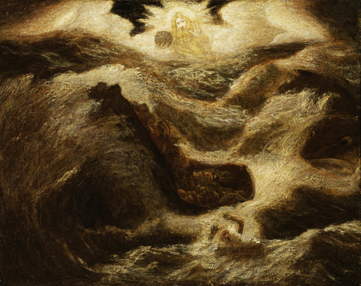 ジョナ、の。 1885–1895。 作： アルバート・ピンクハム・ライダー