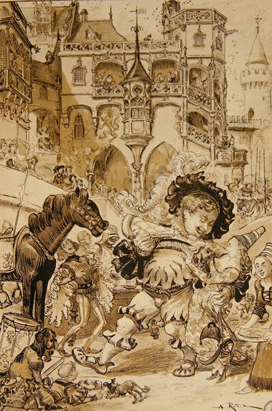 パンタグリュエルの幼少期 作： アルバート・ロビダ